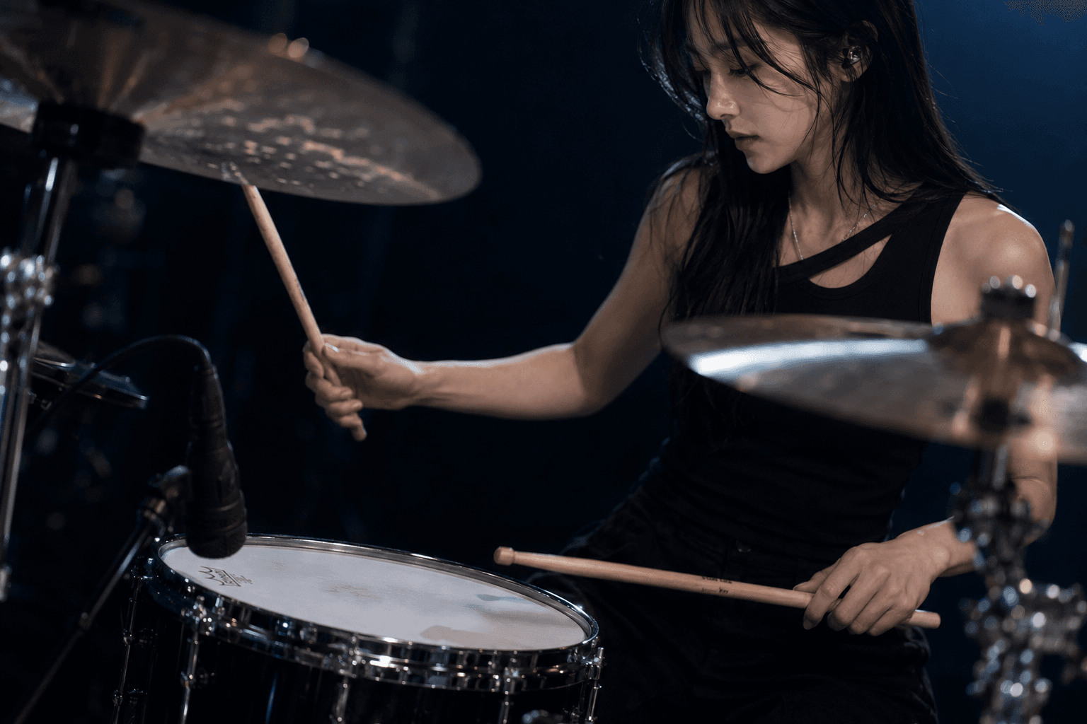 Cha Gyubin — drums