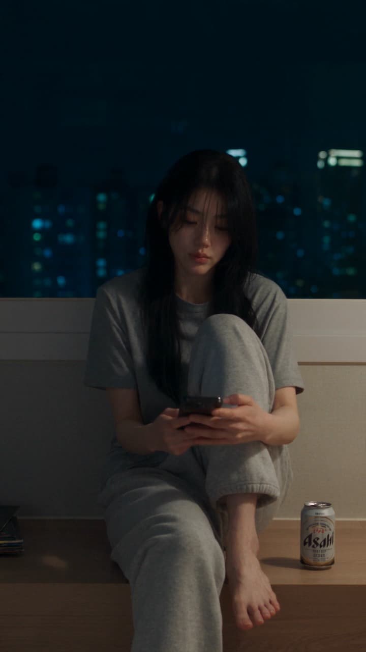 각자의 밤. she.shouldnt.know Instagram post preview